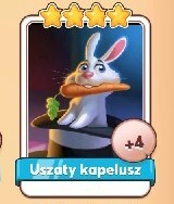 Coin Master Uszaty kapelusz 1 karta