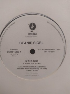 Beanie Sigel In The Club singiel winyl '12