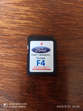Kara nawigacji Ford F4
