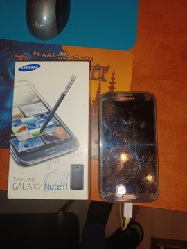 Samsung galaxy note II GT-N7100 uszkodzony