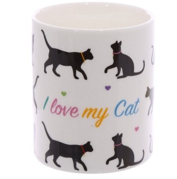 Kubek Porcelana LOVE CATS/wysyłka 24h