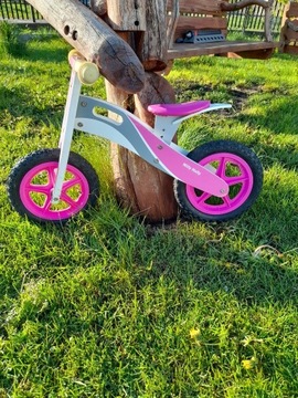 Drewniany biegowy rowerek Milly Mally