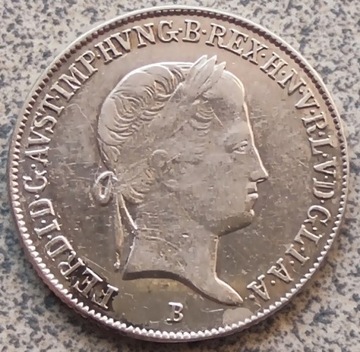 20 Krajcarów 1842 B   srebro 