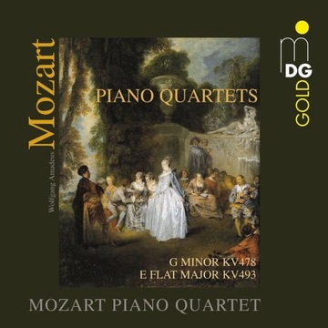 Mozart Piano Quartet Klavierquartette KV 478+KV 49
