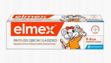 Elmex dla dzieci 0-6 Pasta do zębów 50 ml