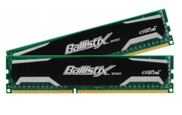 RAM 8 GB (2x4) DDR 3 Ballistix