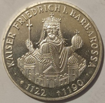 Niemcy 10 marek 1990 F Friedrich I Barbarossa