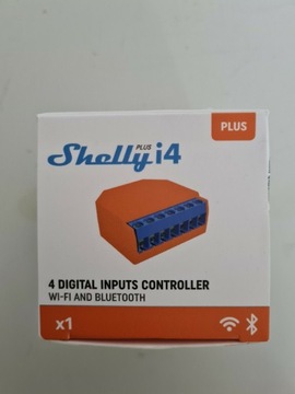 Shelly i4 plus inteligentny przekaźnik wifi blueto