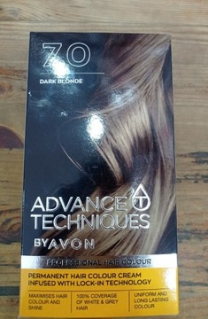 Avon farba do włosów Advance Tech. 7.0 Dark Blonde 
