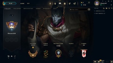 KONTO LEAGUE OF LEGENDS EUNE GOLD 2 59LVL HANDLVL