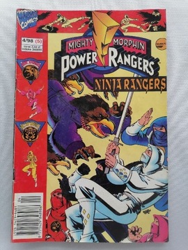 Komiks Power Rangers 4/98 TM-Semic