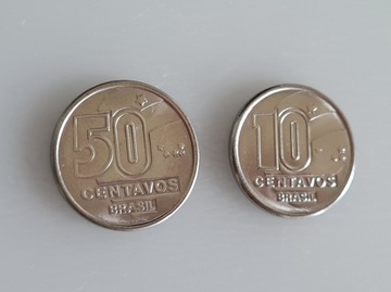 Brazylia - 10 i 50 Centavo (1989-90)