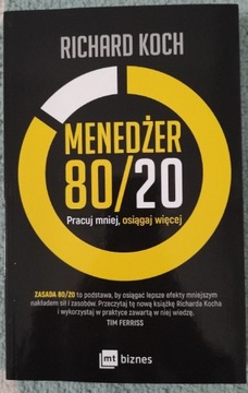 Książka Menedżer 80/20