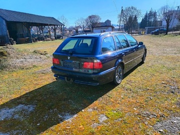 Zderzak tył BMW e39 touring czujniki parkowania