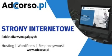 STRONA INTERNETOWA PAKIET DLA WYMAGAJĄCYCH CMS SSL