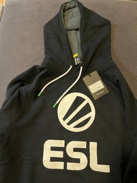 Bluza z kapturem ESL Classic Hoodie Black L nowa