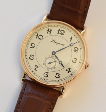 LONGINES gold 18K złoto 750 Presence HERITAGE Auto