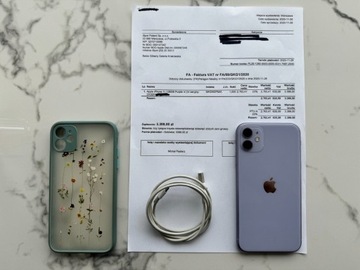 IPHONE 11 128GB 81% FIOLETOWY - IDEALNY, KRAKÓW