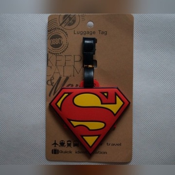 Zawieszka Superman logo na bagaż orginal