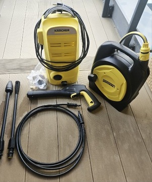 Karcher K2 compact + Karcher bęben na wąż 