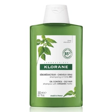 Klorane Pokrzywa szampon do włosów przetłuszczających 200ml