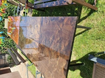 Stół rozkładany drewniany