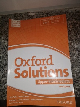Oxford Solutions upper-intermediate workbook