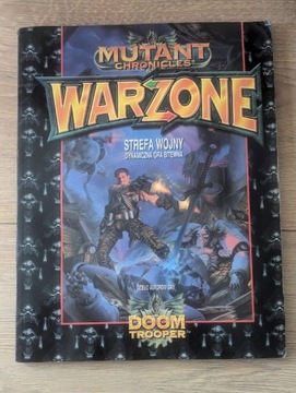 Mutant Chronicles Warzone Strefa Wojny podręcznik