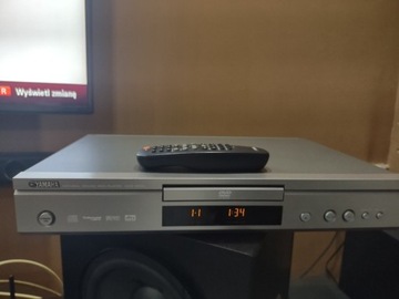 Yamaha odtwarzacz DVD,CD,MP3 model DVD-S 530