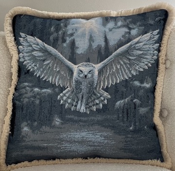 Poduszka dekoracyjna Sowa Hedwiga