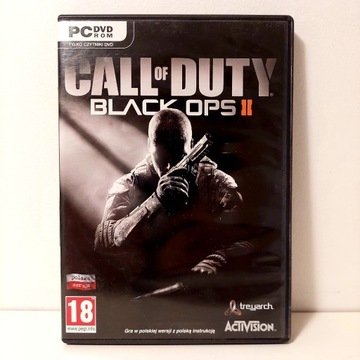 Call of Duty Black Ops II pc box dvd-rom pudełko wersja pudełkowa gra gry 