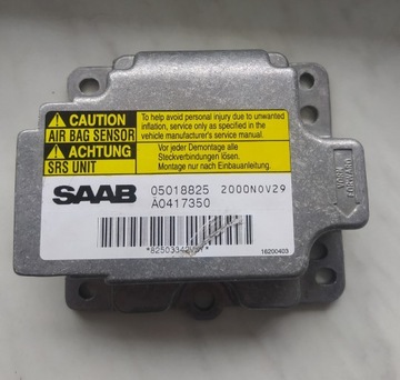 Saab 9-5 Sterownik / Moduł Airbag 05018825