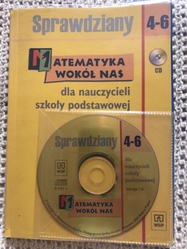 Sprawdziany 4-6 szk. podst. książka i płyta CD 