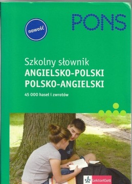 PONS Szkolny słownik ang-pol pol-ang