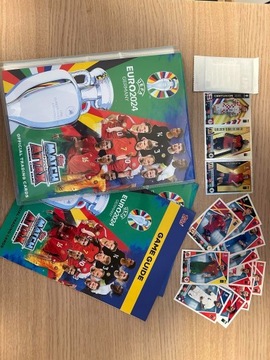 ALBUM UEFA EURO 2024 MATCH ATTAX +16 KART +DODATKI