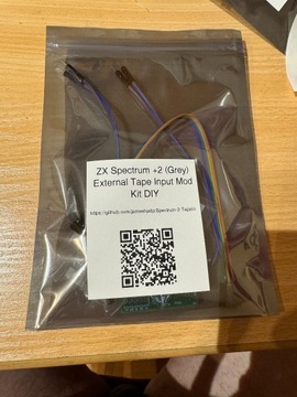 ZX Spectrum +2 +2A Szary ext tape mod KIT DIY