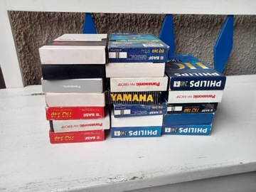 Kasety VHS używane 19 sztuk zestaw 