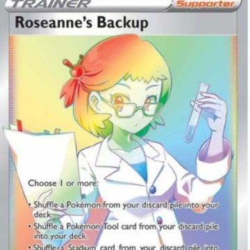 Karta pokemon Roseanne's Backup