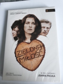 Zielona miłość Joanna Pacuła 2 DVD folia