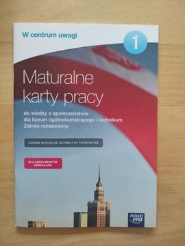 W centrum uwagi 1 Maturalne karty pracy WOS