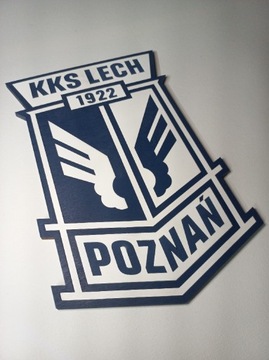 Lech Poznań herb logo 30cm prezent 
