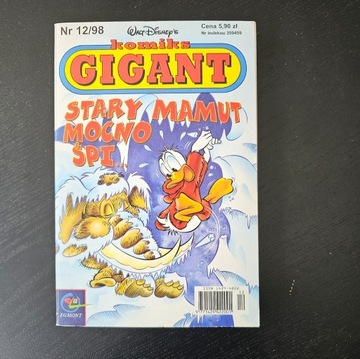 Komiks Gigant nr 12/98 - Stary mamut mocno śpi