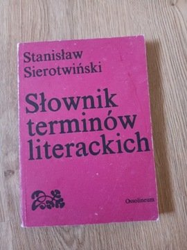 Słownik terminów literackich sierotwinski 