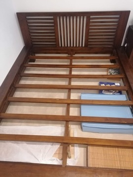 Drewniana rama łóżka Almi Dekor