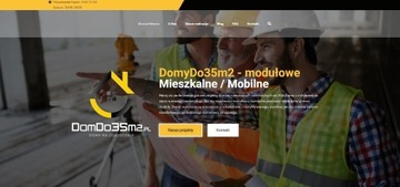  Sprzedam stronę internetową wraz z domeną domdo35