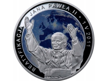 20 zł Beatyfikacja Jana Pawła II - 2011 PR 70