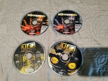 Zestaw gier PC CD Suffering + Ufo Vintage Retro