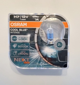 Żarówki OSRAM H7 12V 55W PX26d COOL BLUE INTENSE