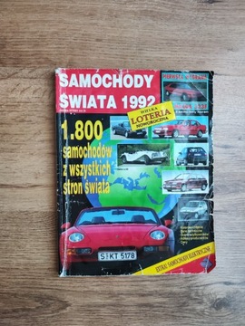 Katalog Samochody Świata 1992 Unikat 