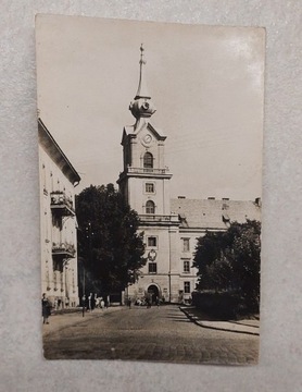 Pocztówka Rzeszów Zamek Siedziba władz sąd 1964r.